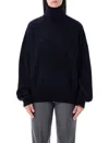 Extreme Cashmere Oversized Extra Sweater In Blue