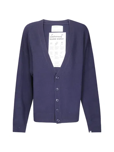 Extreme Cashmere Jonah V-neck Cardigan In Blue