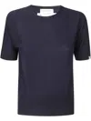 Extreme Cashmere Knitted T-shirt In Blue