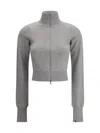 Extreme Cashmere Lemon Cardigan In Gray
