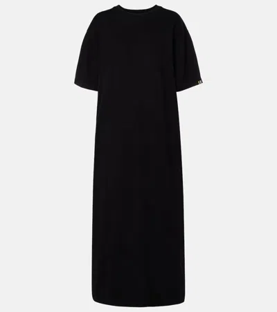 Extreme Cashmere Kris Cotton And Cashmere Maxi Dress In Black
