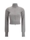 Extreme Cashmere Lemon Cardigan In Gray