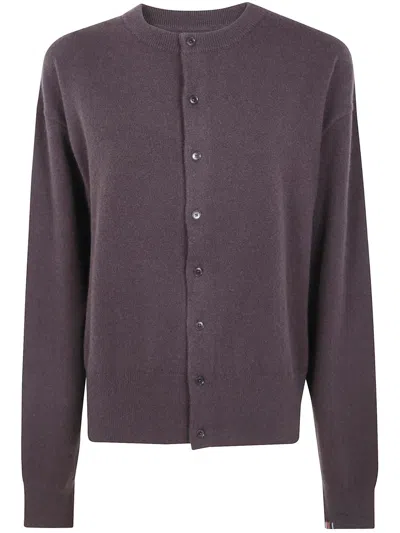 Extreme Cashmere "light No. 436" Cardigan Clothing In Brown