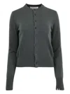 Extreme Cashmere Womens Lake N170 Chou Button-down Cashmere-blend Knitted Cardigan In Gray