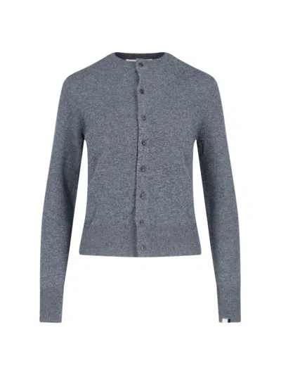 Extreme Cashmere Little 2 Cardigan In Gray