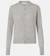 Extreme Cashmere Little 2 Cashmere Cardigan In Gray