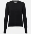 Extreme Cashmere Little Bit Cotton And Cashmere Cardigan In Black
