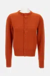 Extreme Cashmere Little Lamb Cardigan In Brown