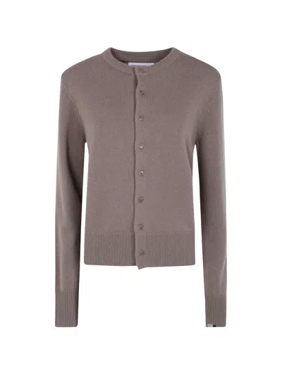 Extreme Cashmere Little Lamb Cashmere Cardigan In Gray