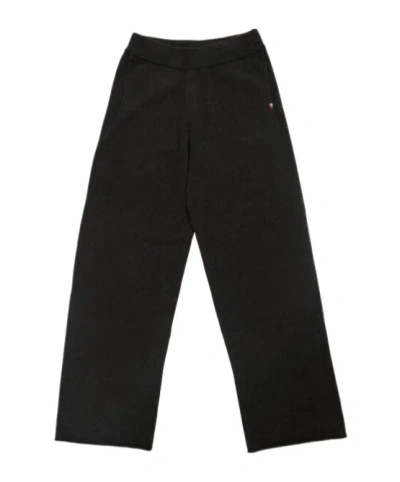 Extreme Cashmere Logo Casual Pants In Black