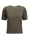 Extreme Cashmere Logo-tag T-shirt In Green