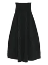 Extreme Cashmere Long Skirt In Black
