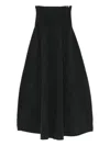 Extreme Cashmere Long Skirt In Blue