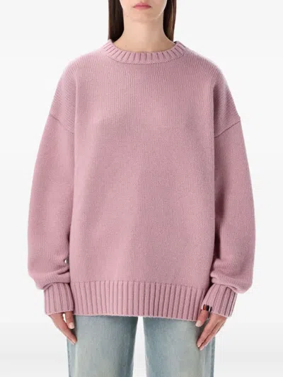 EXTREME CASHMERE LONG-SLEEVE CREW-NECK SWEATER