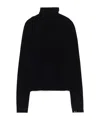 Extreme Cashmere Long-sleeved Sweater In Black