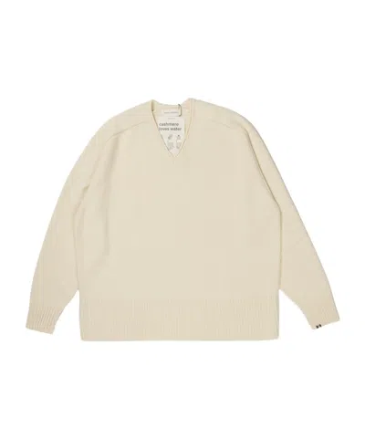 Extreme Cashmere Long-sleeved Sweater In Nude