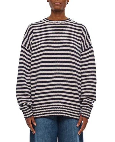 Extreme Cashmere N.383 Lovely Breton Sweater, Cardigans Multicolor