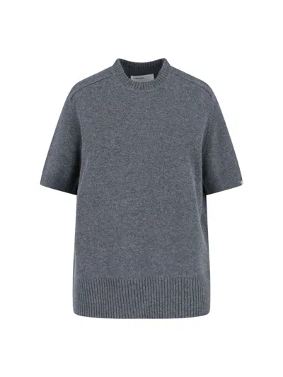 Extreme Cashmere Luxury Cashmere Blend Sweater For Women In Gray