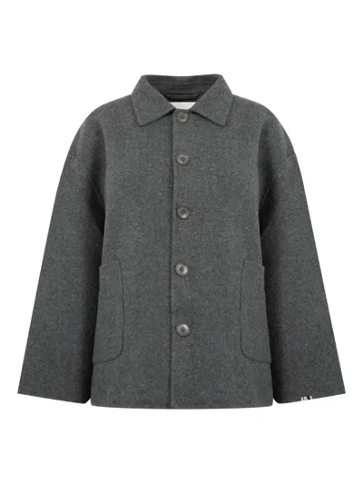 Extreme Cashmere Maker Buttoned Jacket In Gray