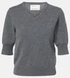 Extreme Cashmere Mel Cashmere Top In Gray