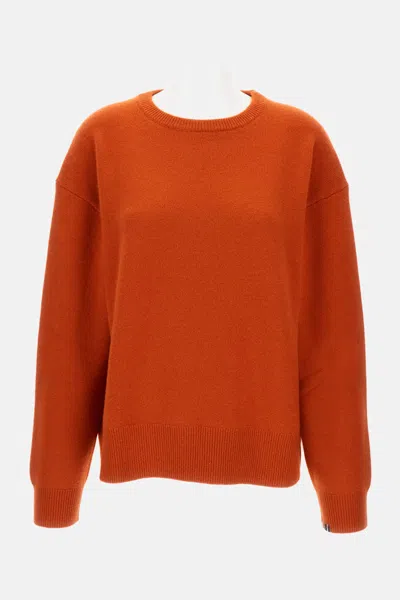 Extreme Cashmere Milke Sweater In Orange