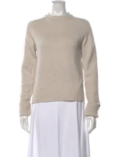 Pre-owned Extreme Cashmere Mock Neck Sweater In Neutrals