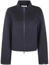 Extreme Cashmere Motor Zip-up Jacket In Black