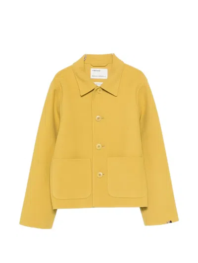Extreme Cashmere Mover Pocket Jacket In Yellow