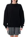 Extreme Cashmere Cashmere Crewneck Sweater In Black