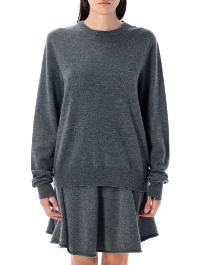 Extreme Cashmere N° 36 Be Classic Sweater In Gray