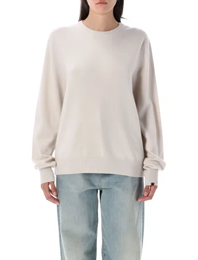 Extreme Cashmere N° 36 Be Classic Sweater In White
