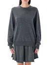 Extreme Cashmere Cashmere Knit Sweater With Boat Neck In Blue