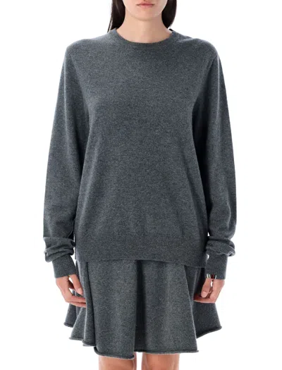 Extreme Cashmere N° 36 Be Classic Sweater In Gray