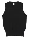 Extreme Cashmere Nº 412 Sleeveless Knit Top In Black