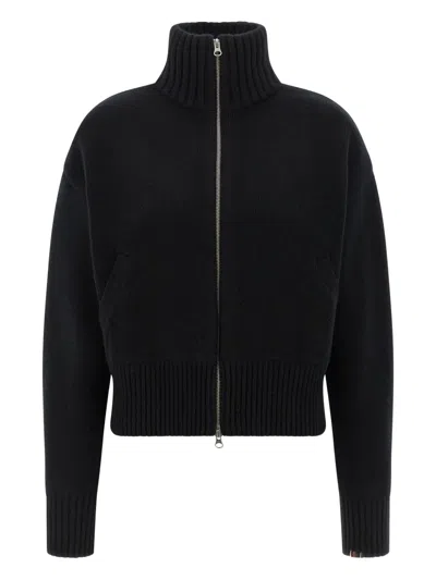 EXTREME CASHMERE Nº 438 XTRA FAB HIGH-NECK CARDIGAN