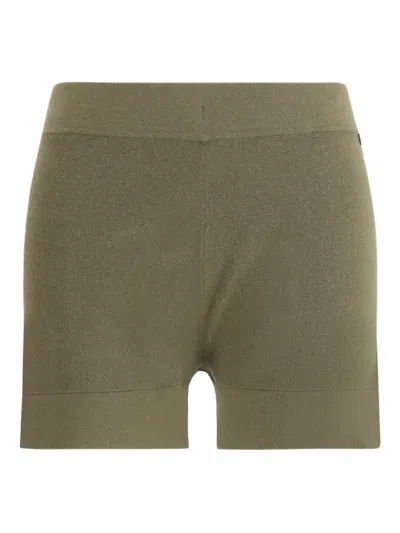 Extreme Cashmere Nº 450 Bummy Shorts In Green