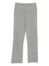 Extreme Cashmere Nº142 Run Drawstring-waist Trousers In Gray