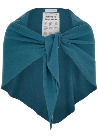 Extreme Cashmere N°150 Witch Cashmere-blend Scarf In Green