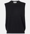 EXTREME CASHMERE N°156 BE NOW CASHMERE-BLEND SWEATER VEST