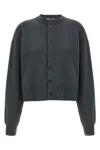 Extreme Cashmere Button-cuffed Cardigan In Green