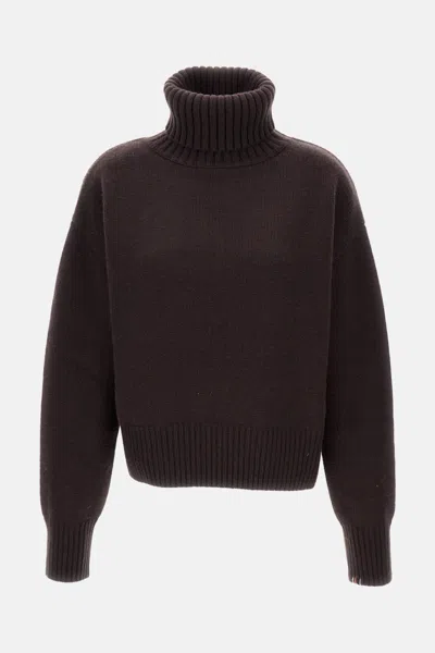 Extreme Cashmere N°20 Oversize Extra Sweater In Brown