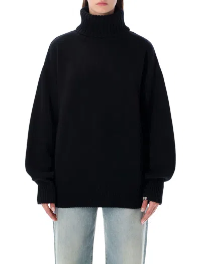 EXTREME CASHMERE EXTREME CASHMERE N°20 OVERSIZE XTRA CASHMERE TURTLENECK SWEATER