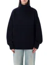 Extreme Cashmere Oversized Extra Sweater In Blue