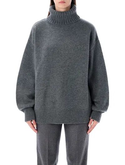 EXTREME CASHMERE EXTREME CASHMERE N°20 OVERSIZE XTRA CASHMERE TURTLENECK SWEATER