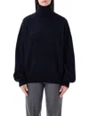 Extreme Cashmere Oversized Extra Sweater In Black