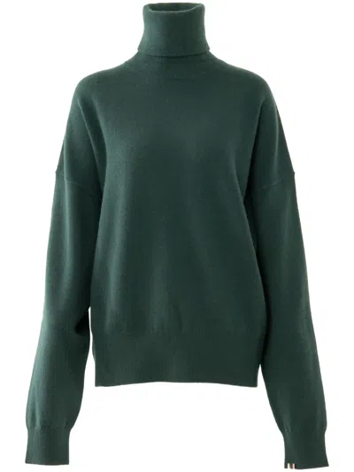 Extreme Cashmere N°204 Jill Sweater In Grün
