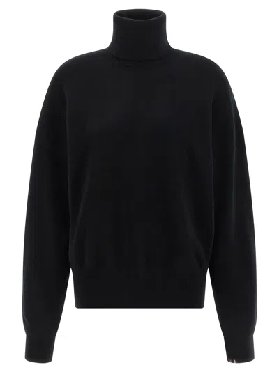 Extreme Cashmere 'n°204 Jill' Turtleneck Sweater In Black