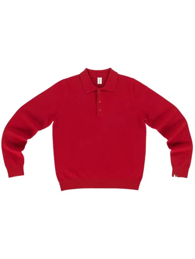 Extreme Cashmere N°223 Be For Polo Top In Red