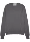 Extreme Cashmere You Ribbed Knit Sweater In Grey