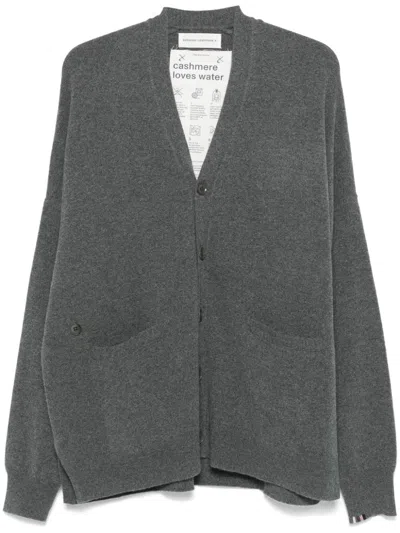 Extreme Cashmere Nº24 Cardigan In Grey